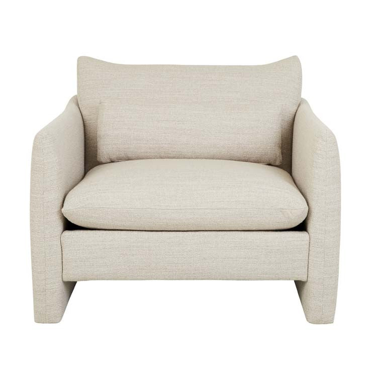 Sidney Peak Sofa Chair Natural Speckle