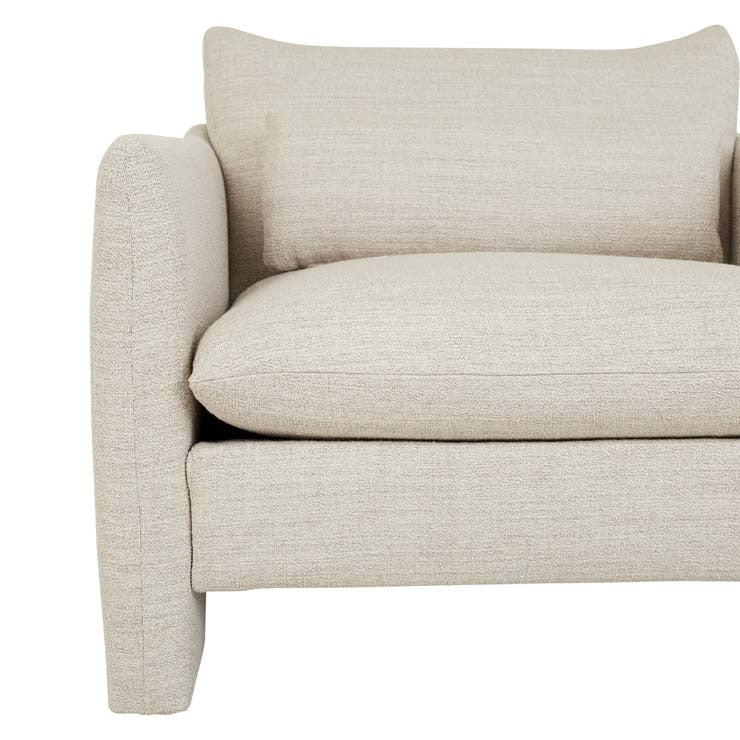 Sidney Peak Sofa Chair Natural Speckle