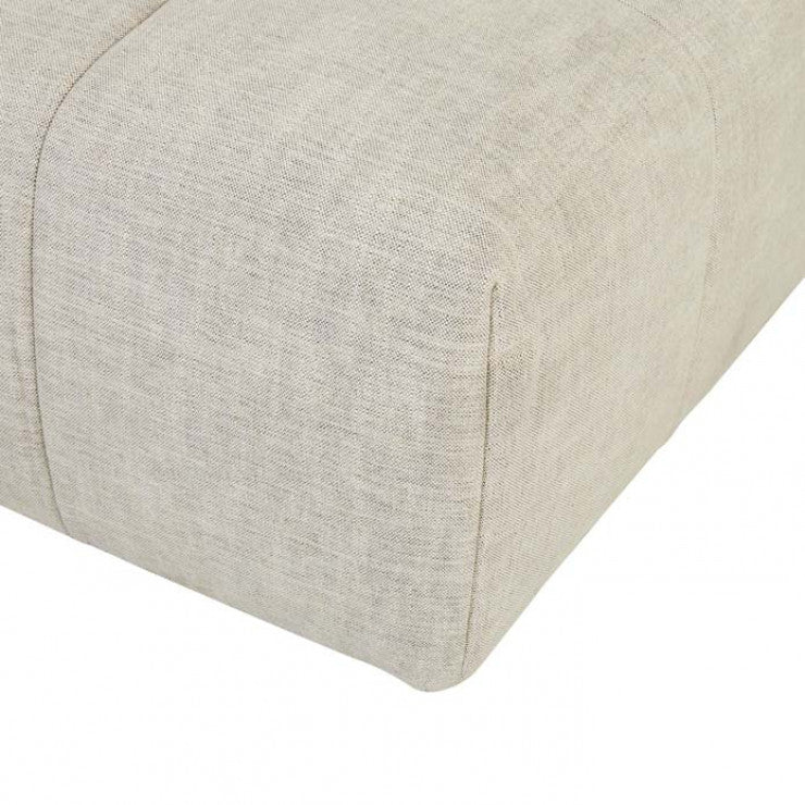 Sidney Slouch Left Chaise Barley