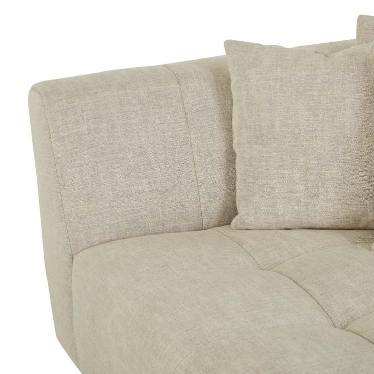 Sidney Slouch Right Chaise Barley