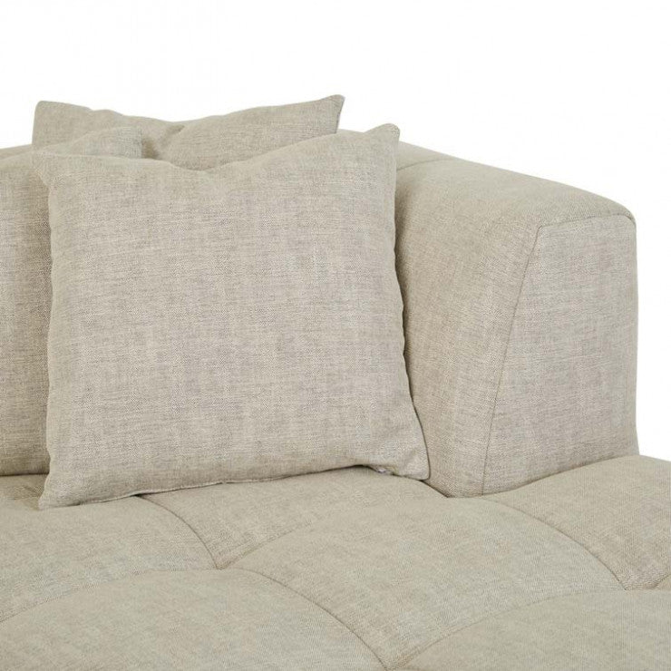 Sidney Slouch Right Chaise Barley