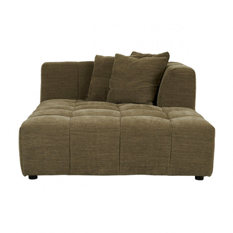 Sidney Slouch Right Chaise Copeland Olive