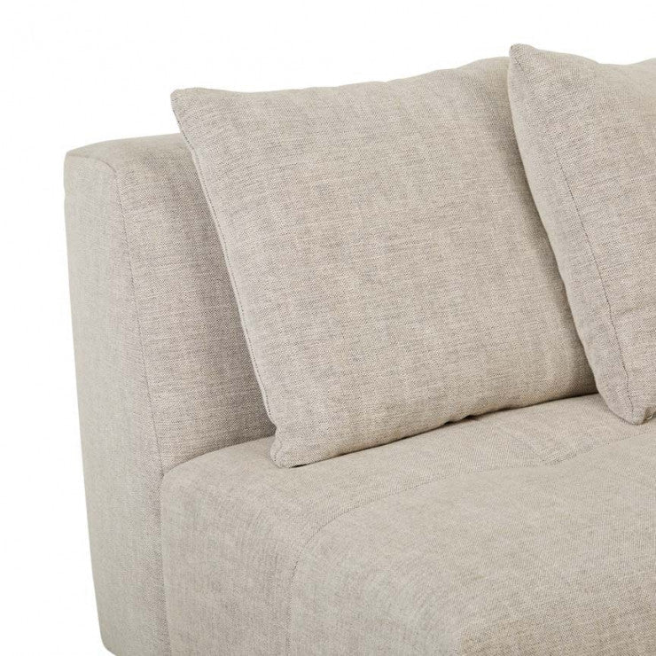 Sidney Slouch Centre Sofa Chair Barley