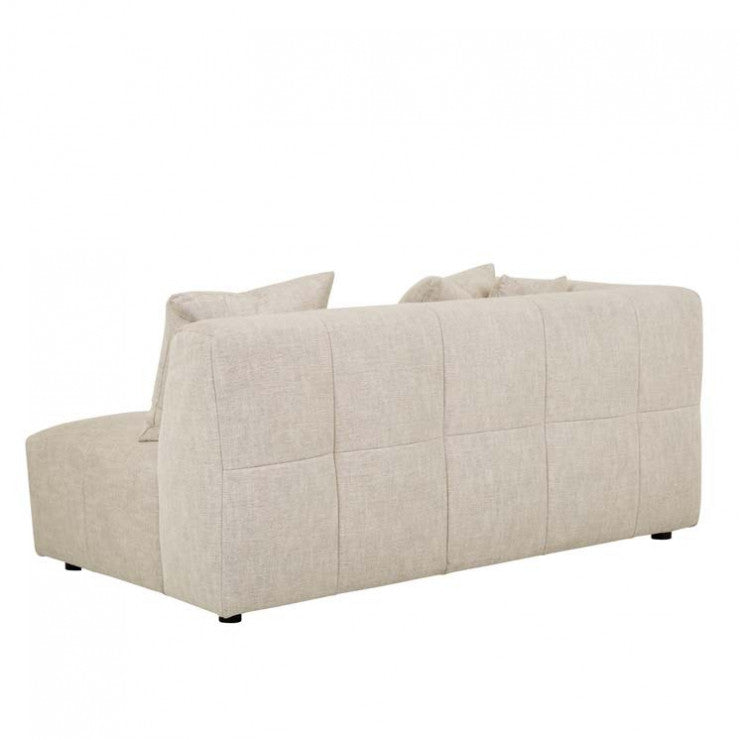 Sidney Slouch Left Arm Sofa Barley