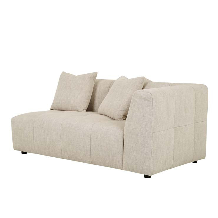 Sidney Slouch Right Arm Sofa Barley