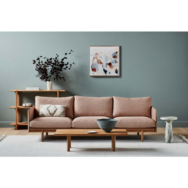 Rufus Contour Marble Side Table Onyx