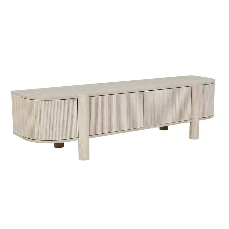 Artie Ripple Entertainment Unit Whitewash