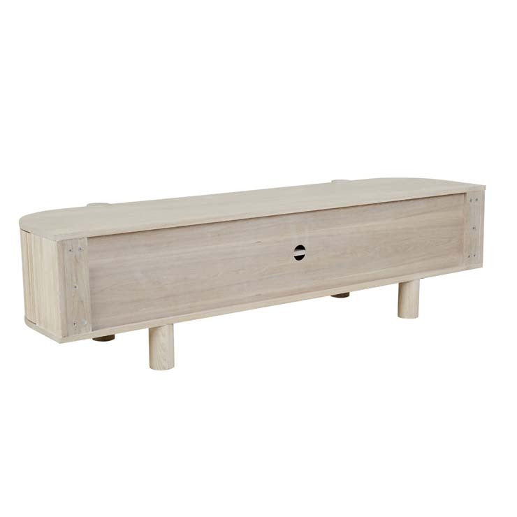 Artie Ripple Entertainment Unit Whitewash