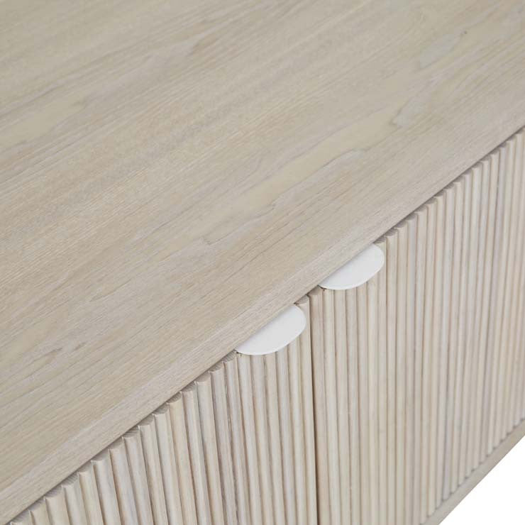Artie Ripple Entertainment Unit Whitewash