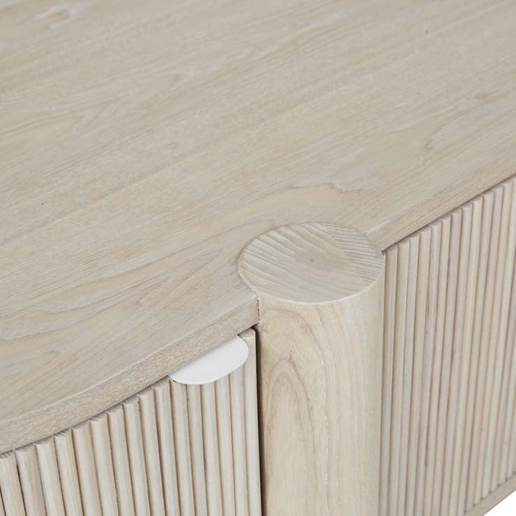 Artie Ripple Entertainment Unit Whitewash