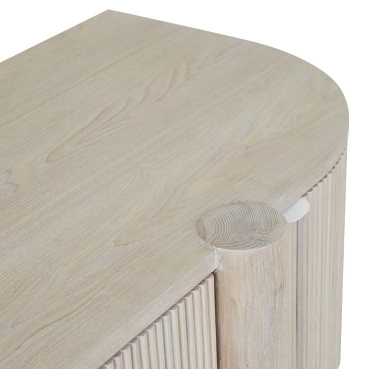 Artie Ripple Entertainment Unit Whitewash