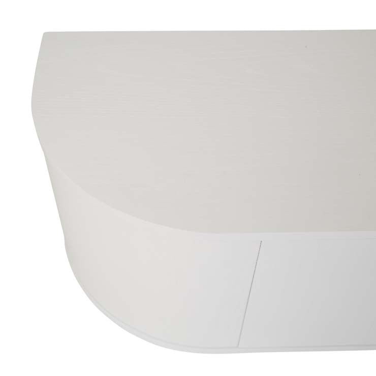 Oberon Crescent Entertainment Unit White 1800mm