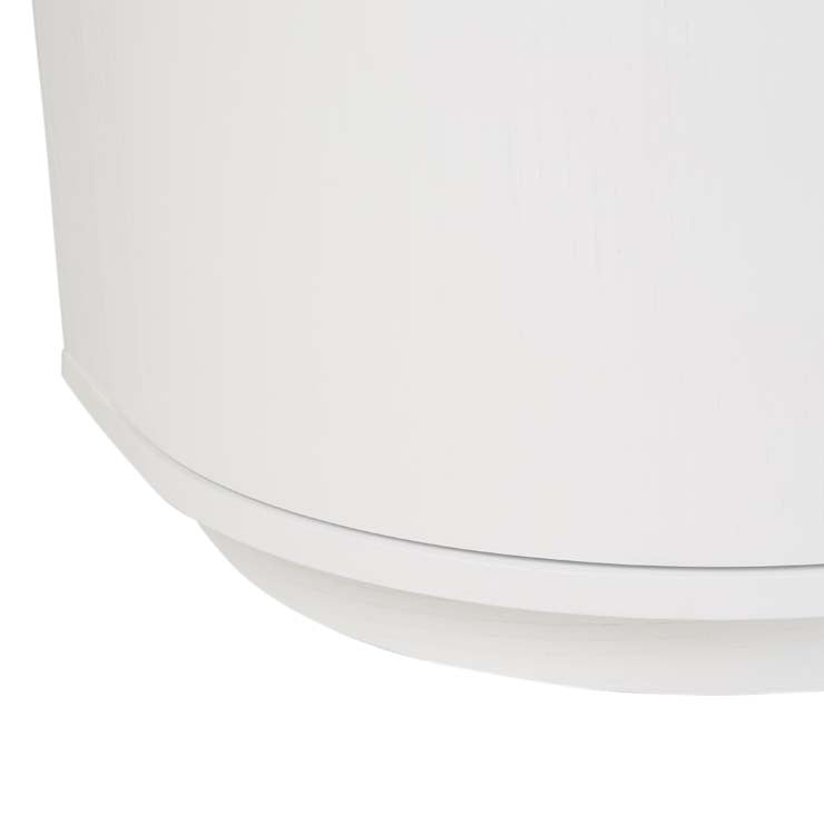 Oberon Crescent Entertainment Unit White 1800mm